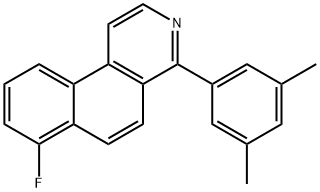 4-（3,5-二甲基苯基）-7-氟苯并[f]异喹啉