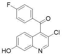 （3-氯-7-羟基喹啉-4-基）（4-氟苯基）甲酮